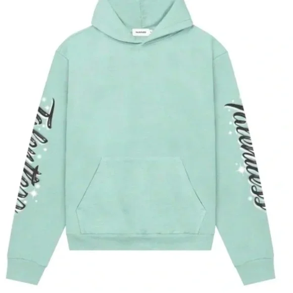 Talentless Teal Unisex Hoodie size M - Picture 1 of 8